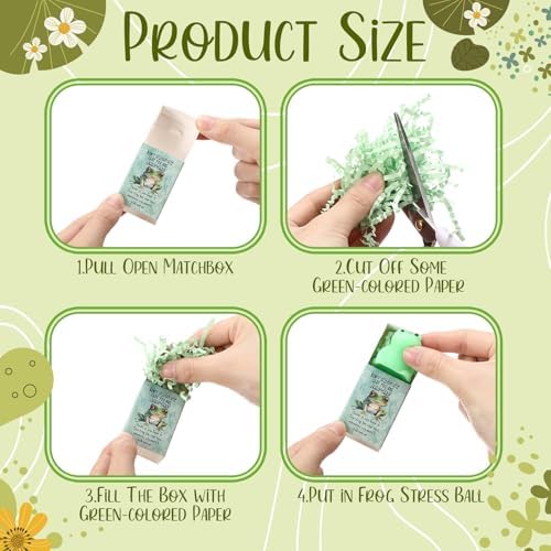 24 Sets Positive Gift Frog Toy with Support Box You are Awesome Party Favor - Image 3