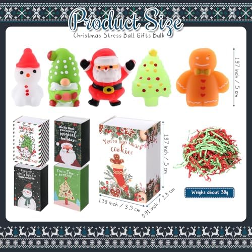 35 Sets Christmas Appreciation Gift Holiday Party Favor with Boxes, 5 Style - Image 2