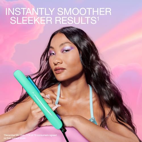 ghd Gold Styler 1" Flat Iron Hair Straightener, for All Hair, Glazed Blue - Image 5