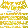 BEISHIDA Double-sided Gold 116PCS A-Z DIY Letter Custom Banner Party Decor by Beishida