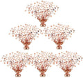 6 Pcs 40th Rose Gold Birthday Decoration 40th Table Centerpiece by CraftyDream