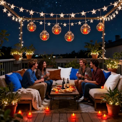 Realistic Flameless LED Tea Lights - 24 Pack Premium LED Tea Lights for Christmas Mantel, Valentine's Dinner & Wedding Centerpieces (Red Base, 24 Pack) - Image 3