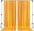 AK TRADING CO. 10 feet x 10 feet Black Polyester Backdrop Drapes Curtains Panels with Rod Pockets - Wedding Ceremony Party Home Window Decorations by Fabrics%7CEventDecor%7CCrafts%7CUpholsteryFoam