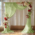 Pack of 1 Wedding Arch Drape Panel Fabric 30" x 30ft - Sage Green by MDS
