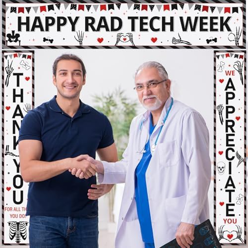 SmoothNovelty 3 Pcs Black Rad Tech Week Banner - Image 3