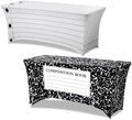 Frienda 2 Pcs Back to School Tablecloth 6 ft Composition Book Table Cover by Frienda