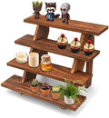 Manspdier Wooden Display Stand Wood Cupcake Stands Rustic Wood Risers by Manspdier