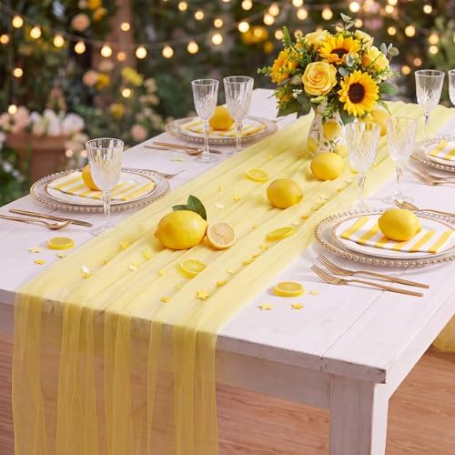 8 Pcs Pastel Colorful Table Runner 29 x 70 in Colorful Tablecloth - Image 5