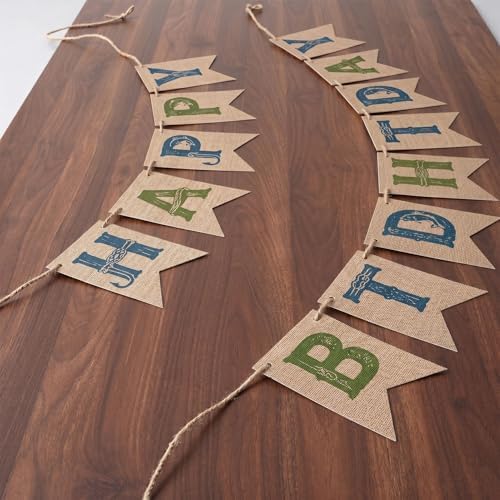 Sea ​​bass tuna Fish Balloons Banner Fishing Balloons Banner Ofishally One Birthday Fishing Party Decoration Gone Fisherman Theme Birthday Decor - Image 5