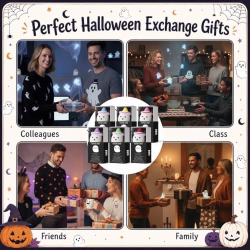 80 Sets Halloween Ghost Gifts Positive Halloween Party Favors - Image 6