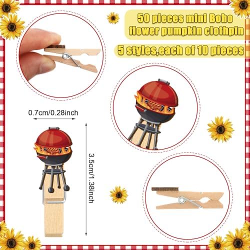 Patelai 321 Pcs Baby Shower Games Supplies, Bbq - Image 5