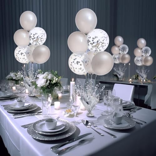 FUBININA Birthday Table Centerpiece Party Decoration Foil Spray Centerpiece - Image 5