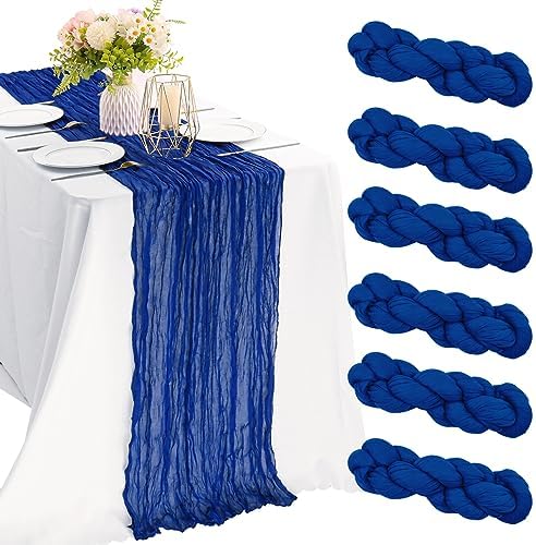 10FT Cheesecloth Table Runner Boho Party Home Decorations by JALANCY
