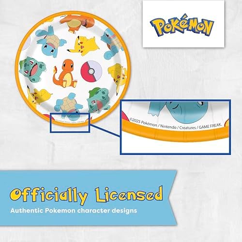 Pokemon Birthday Decorations and Party Supplies with Balloons & Tablecloth - Image 5