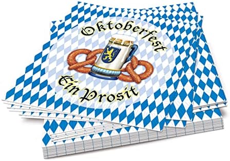 Beistle Oktoberfest Beverage Napkins Bavarian Party Tableware 16 Pack - Image 5