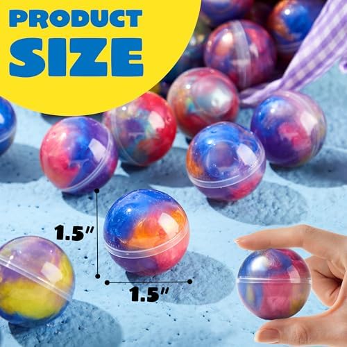 JOYIN Slime Party Favors, 36 Pack Galaxy Slime Ball- Stretchy, Non-Sticky, Mess-Free, Stress Relief, and Safe - Toys for Girls and Boys - Easter, Classroom Reward, Party Supplies, Halloween - Image 3