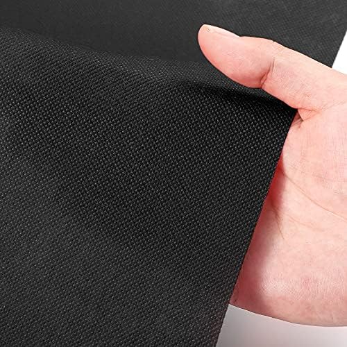 Black Carpet Runner for Wedding Party Aisle with Tape - Image 4