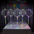 Lightsfever 6PCS LED Light Up Balloons with Sticks, Centerpieces for Party by lightsfever