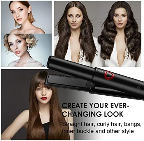 ISIX Cordless Mini Hair Straightener, USB-C Rechargeable Travel Flat Iron - Image 6