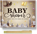 Fuyoooo Halloween Magical Witch Baby Shower Guest Book for Girl Boy by Liraitoya