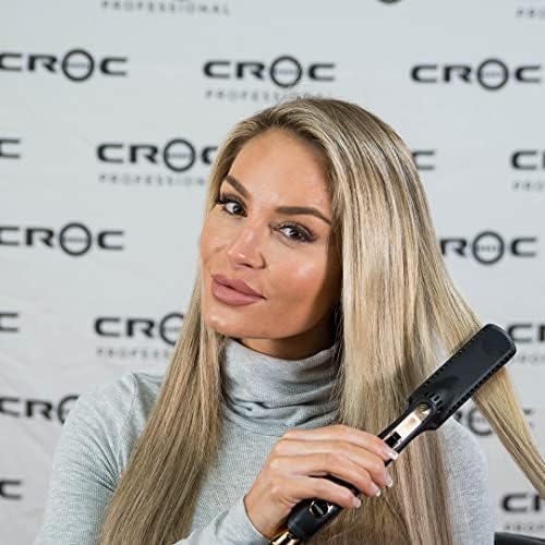 CROC Rose Gold Titanium Flat Iron 1.25" - Image 5