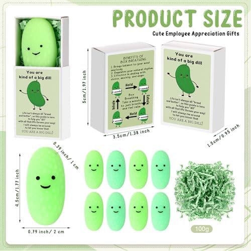 50 Sets Pickle Appreciation Gifts Funny Positive Party Favors - Image 2