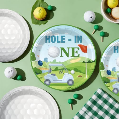 282pcs Hole in One Birthday Decorations for Golf Theme, Serves 25 - Image 5