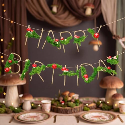 Norme Moss Birthday Party Decorations Banner Garland - Image 6