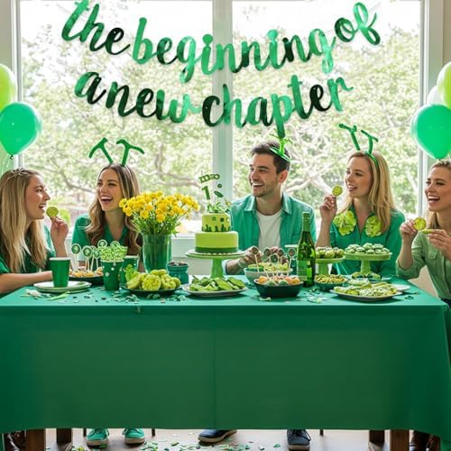 BEISHIDA Bright Green Pre-Strung The Beginning of A New Chapter Banner - Image 5