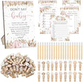 Patelai 321 Pcs Baby Shower Games Supplies, Boho Pumpkin by Patelai