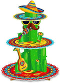 BenLouis 3Tier Fiesta Cupcake Stand Birthday Party Decorations by BenLouis