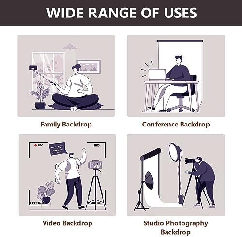 Kate Beige Photography Backdrops Abstract Photo Backdrop Poratrait Background for Photoshoot, 10x8ft - Image 6