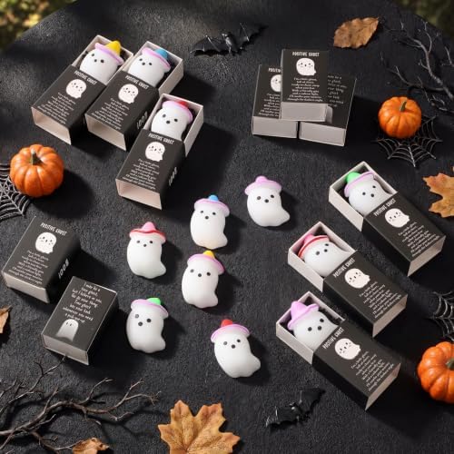 12 Sets Halloween Ghost Gifts Positive Halloween Party Favors - Image 4