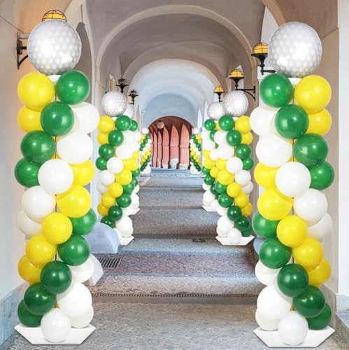2 Sets Golf Balloon Column Stand Kit Adjustable Golf Party Balloon Decor - Image 5