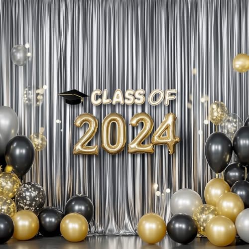 Outpain Thick 30 ft x 10 ft Black Sequin Backdrop Curtain for Parties, Wrinkle Free Glitter Photo Backdrop Drapes 6 Panels 5x10ft Black Back Drop Cloth for Wedding Photography Background - Image 7