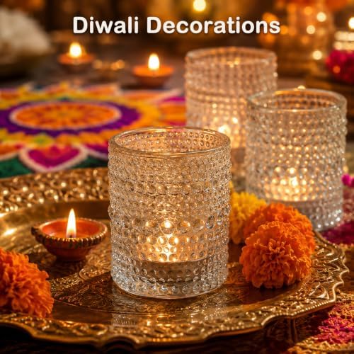 48 Pack Votive Candle Holders, Tea Light Candle Holders for Centerpieces - Image 3