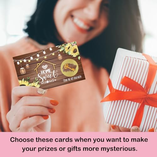 50 Pcs Home Sweet Home Scratch Off Cards for Housewarming Party - Image 5