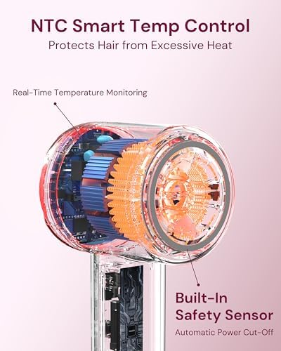 High-Speed Hair Dryer Blow Dryer with Diffuser and Concentrator - Image 4