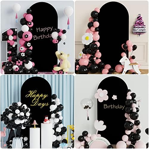 Wokceer 6FT Arch Backdrop Stand and Cover Set,Arch Stand with Black Cover - Image 6