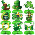 9Pcs St Patricks Day Table Decorations, Green St. Patrick's Day Centerpiece by Adeyoo