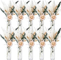 Qinyoung 10 Set Dried Pampas Grass Table Centerpiece for Wedding, Champagne by Qinyoung