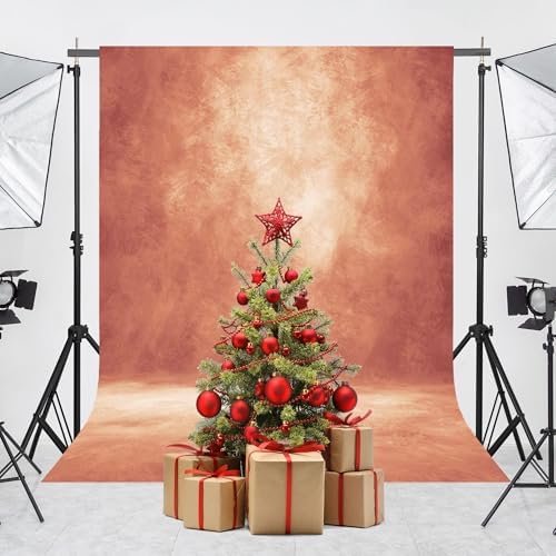 Abstract Photography Backdrop for Photoshoot 8x12ft,Brick Red,No Stand - Image 4