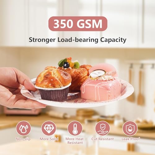96 Pcs Rose Gold 55th Birthday Party Supplies, Serves 24 - Image 4