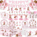 Cowgirl Birthday Party Decorations,Pink Boots And Bows Party Decorations by Unknown