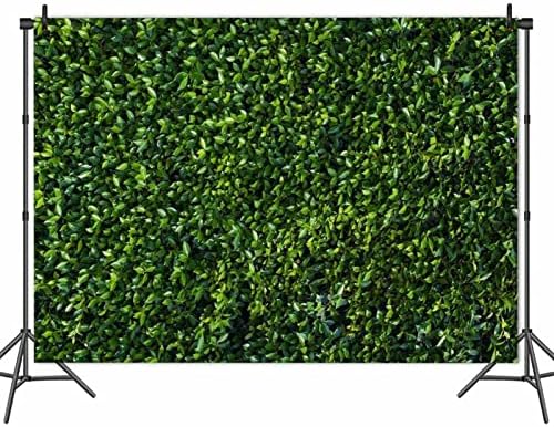 Nature Spring 3D Green Leaves Theme Photo Background Wedding Birthday Party Newborn Baby Shower Photography Backdrops Zoo Decor Shoot Props Bannner (8x6 FT) - Image 5