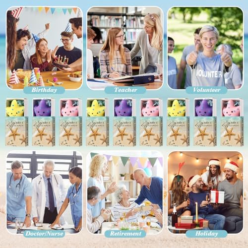 36 Sets You Make a Difference Gifts Starfish Appreciation Party Favors - Image 6