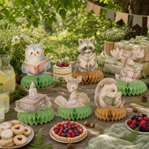 12 Pcs A New Chapter Begins Baby Shower Decorations, Table Centerpieces - Image 6