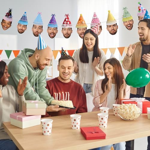 192 Pcs DIY Face Banner Kit Fun to One Birthday Decoration - Image 6