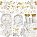 Wedding Party Decorations Tableware Set, Serves 20 by Yingoto