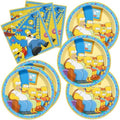 Simpsons Party Supplies 40pck include 20 plates, 20 napkins for the birthday Simpsons party decoration by ShrooFit